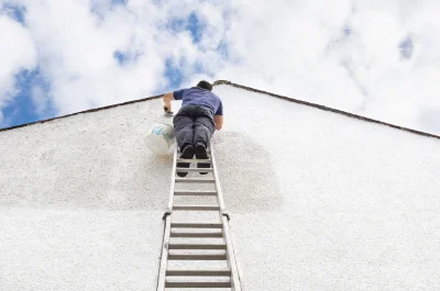 Peinture extérieure à Allègre — façades et ravalement